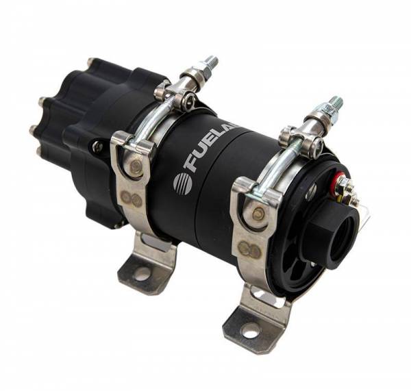 gear fuel pump PRO Series Extreme Flow In-Line Variable Speed Brushless Fuel Pump 6 GPM Spur Gear Matte Black FUELAB