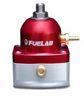 Universal EFI (Electronic Fuel Injection)Adjustable Fuel Pressure Regulator 25-90 psi (2) -6AN Inlets (1) -6AN Return Red FUELAB