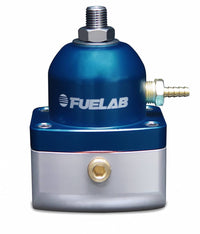 Universal EFI (Electronic Fuel Injection)Adjustable Fuel Pressure Regulator 25-90 psi (2) -6AN Inlets (1) -6AN Return Blue FUELAB