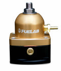 Universal EFI (Electronic Fuel Injection)Adjustable Fuel Pressure Regulator 25-90 psi (2) -6AN Inlets (1) -6AN Return Gold FUELAB