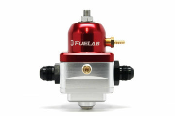 Regulator Adjustable Electronic (1) -8 inlet (1) -8 return Red FUELAB