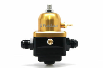 Regulator Adjustable Electronic (1) -8 inlet (1) -8 return Gold FUELAB