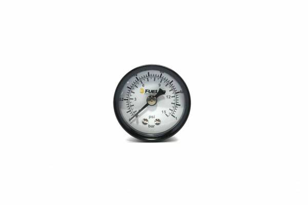 1.5 Inch Fuel Pressure Gauge CARB Range 0-15psi Dual Bar/PSI Scale FUELAB