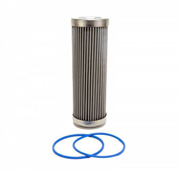 PRO Series Extreme Flow In-Line Fuel Filter 40 Micron Stainless Steel Element FUELAB